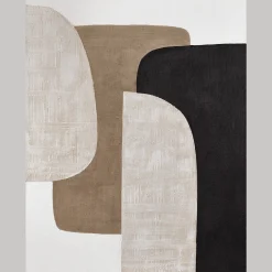 Sale Bouclair Neutral Color Block Oil Painting