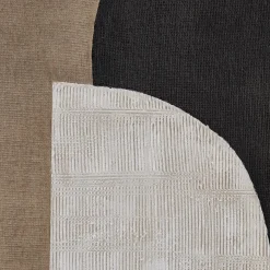 Sale Bouclair Neutral Color Block Oil Painting