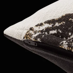 Sale Bouclair Novak Throw Pillow with Foil Embellishment