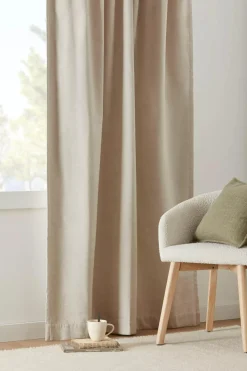 Bouclair Oatmeal Adrie Blackout Curtain