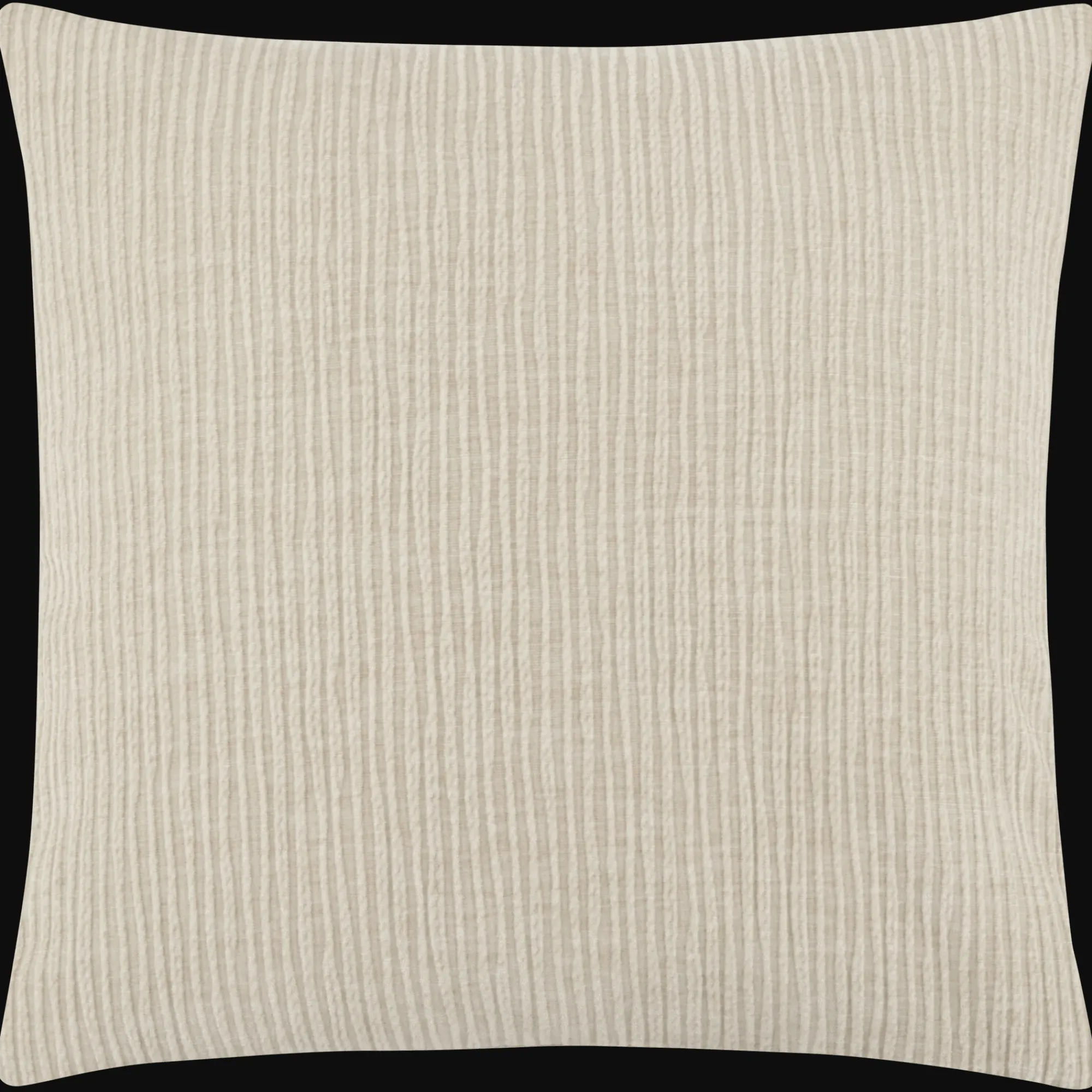 Bouclair Oatmeal Losy Cushion Cover