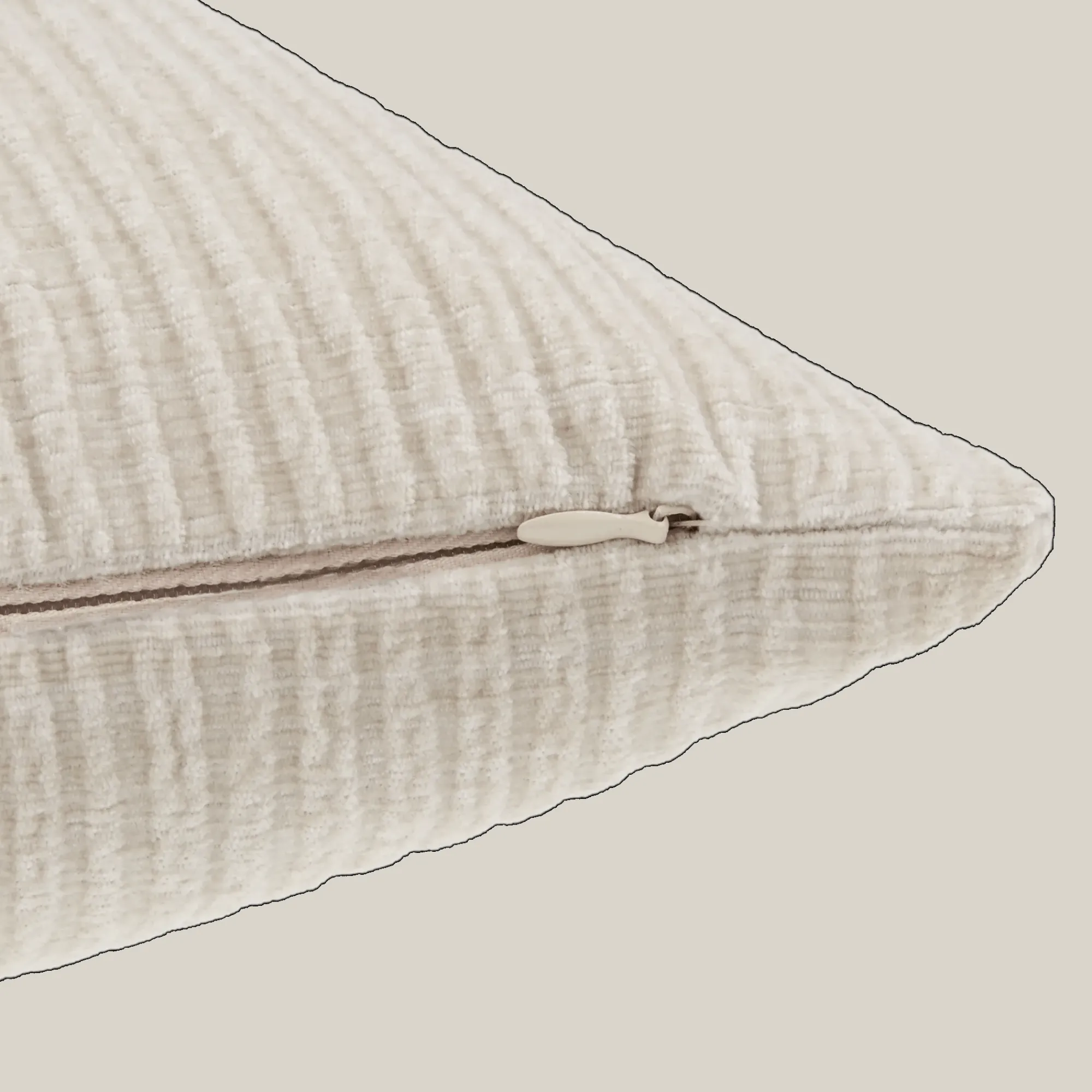 Bouclair Oatmeal Losy Cushion Cover