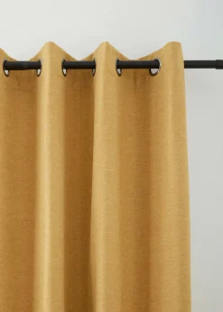 Clearance Bouclair Ochre Dion Blackout Curtain