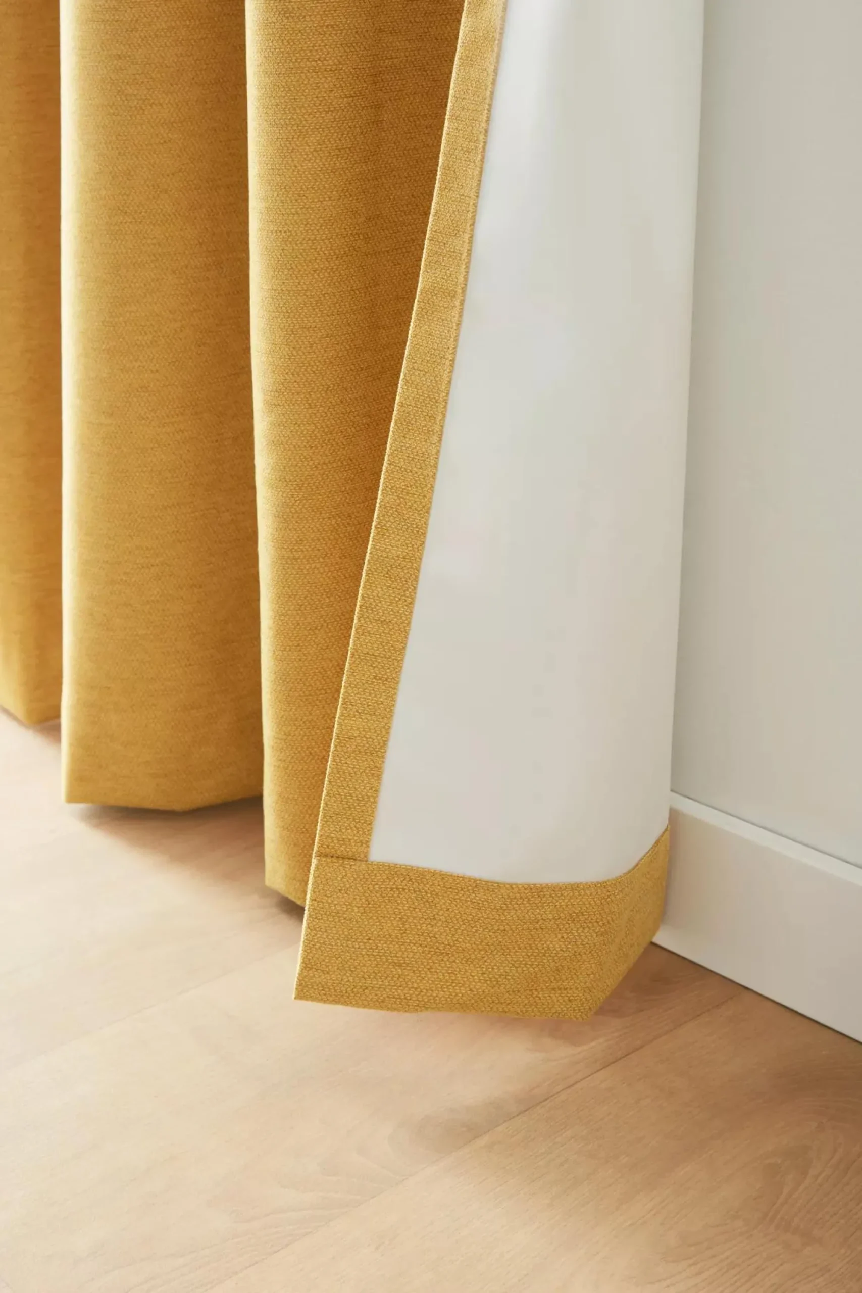 Clearance Bouclair Ochre Dion Blackout Curtain