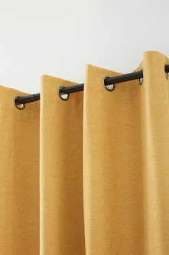 Clearance Bouclair Ochre Dion Blackout Curtain