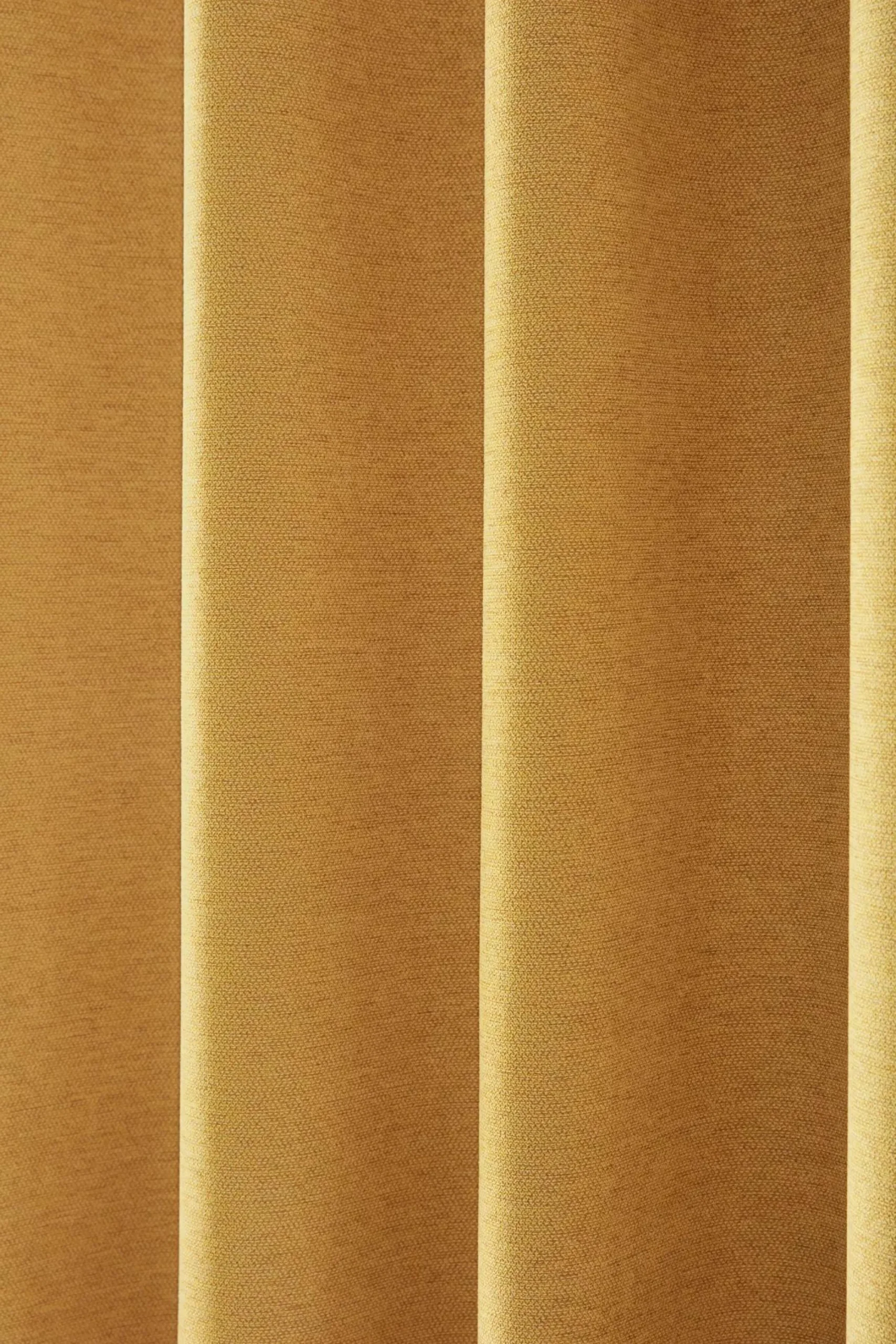 Clearance Bouclair Ochre Dion Blackout Curtain