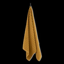 New Bouclair Ochre Ribbed Bath Towel