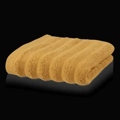 Hot Bouclair Ochre Ribbed Hand Towel