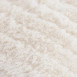 Online Bouclair Off White Maddox Faux Fur Decorative Pillow