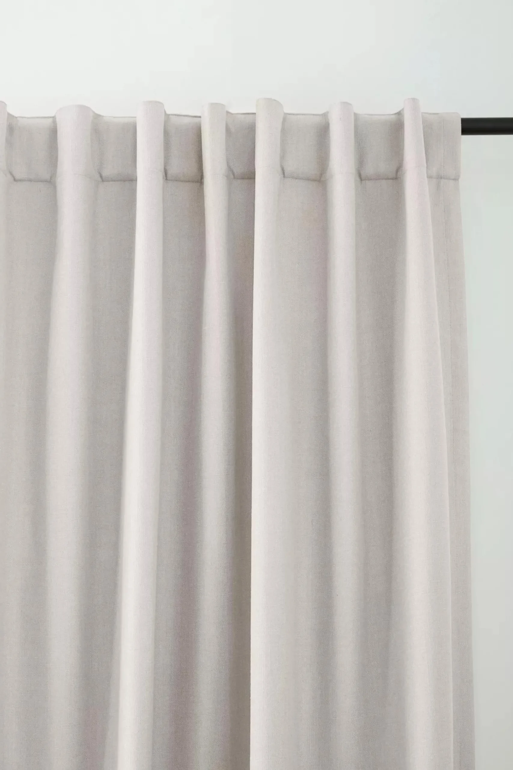 Best Bouclair Off White Taha Rod Pocket Back Tab Blackout Curtain