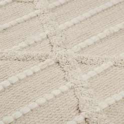 Clearance Bouclair Off White Wiley Cotton Rug