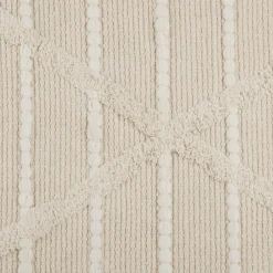 Clearance Bouclair Off White Wiley Cotton Rug