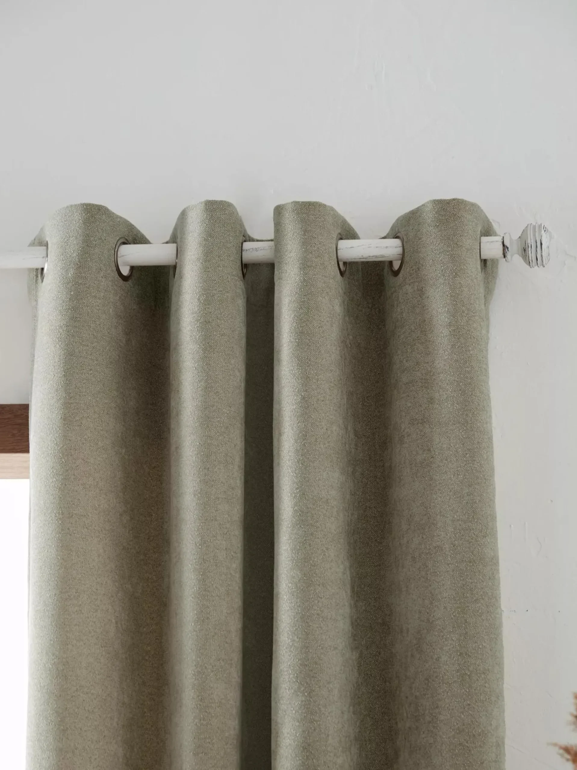 Outlet Bouclair Olive Tajo Panel Curtain