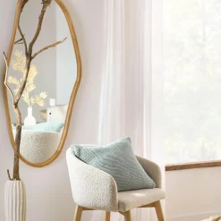 Online Bouclair Organic Wood Mirror