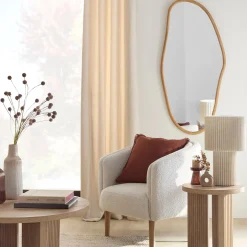 Online Bouclair Organic Wood Mirror