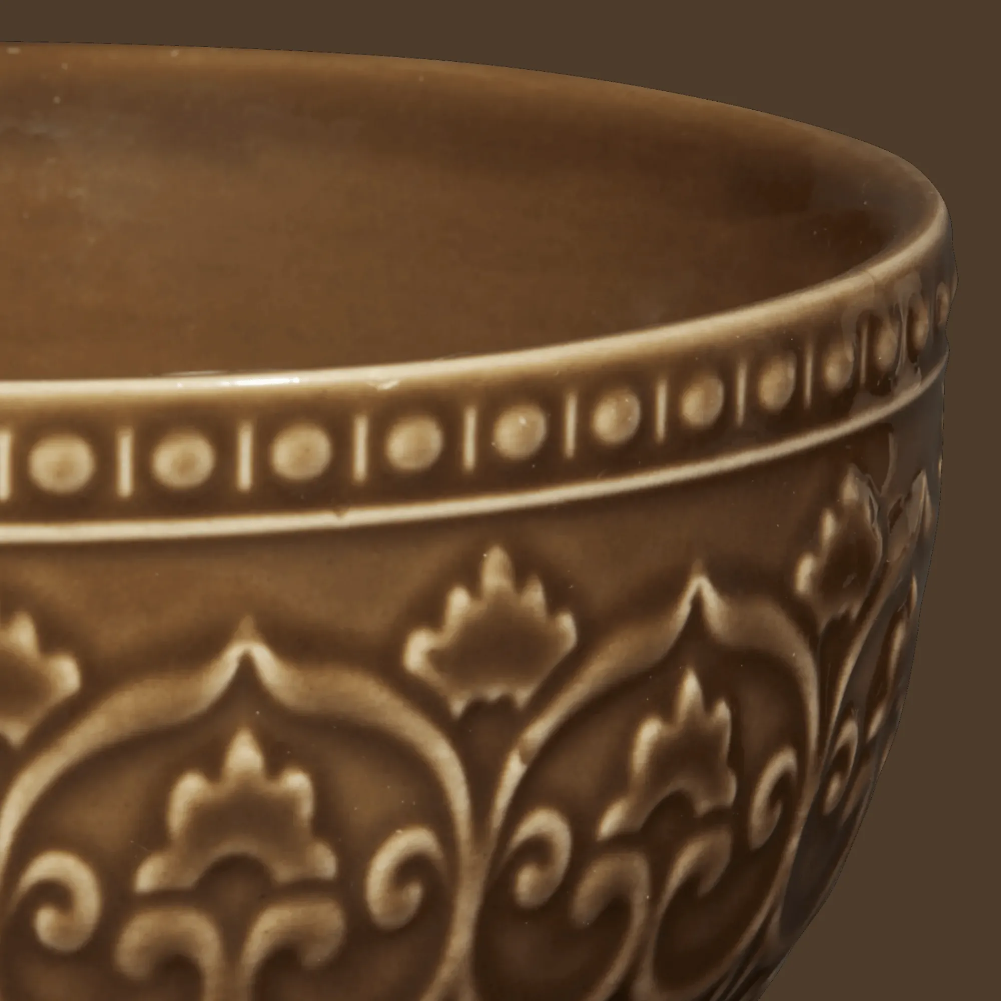 Hot Bouclair Pattern Ceramic Bowl