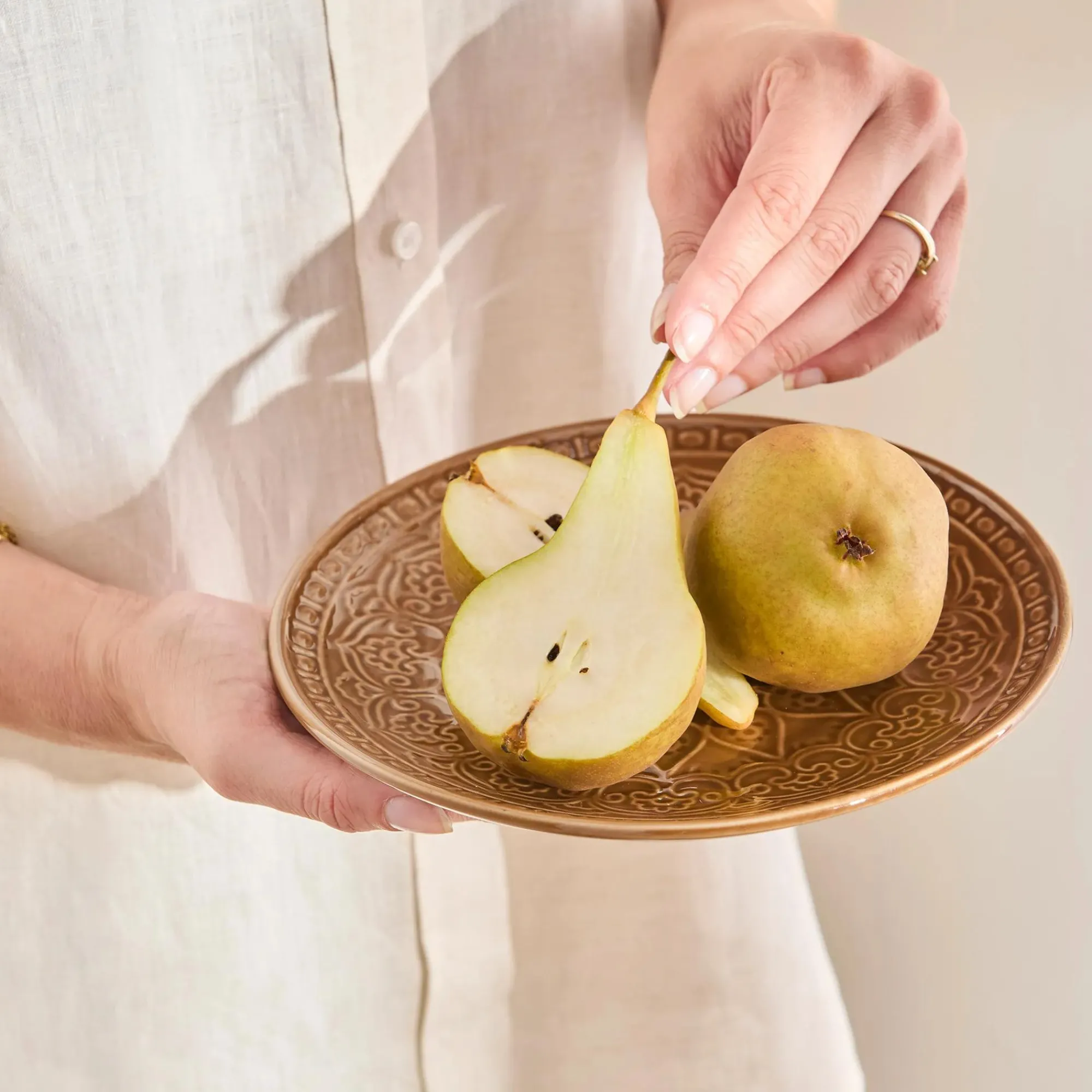 Hot Bouclair Pattern Ceramic Plate