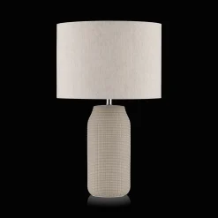 Hot Bouclair Patterned Ceramic Table Lamp