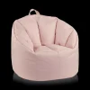 Clearance Bouclair Pink Canvas Bean Bag