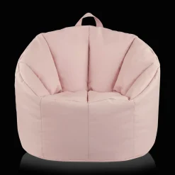 Clearance Bouclair Pink Canvas Bean Bag