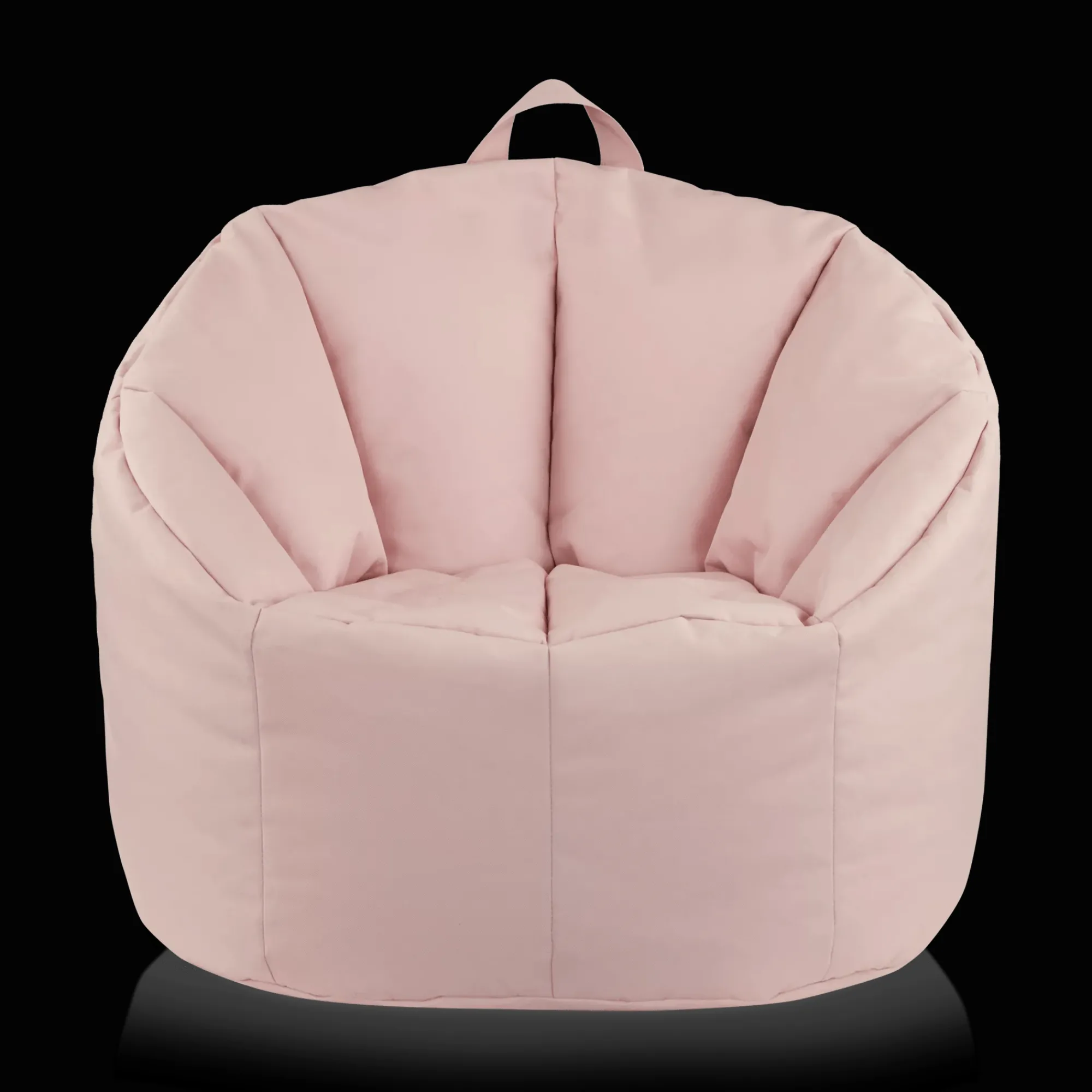 Clearance Bouclair Pink Canvas Bean Bag