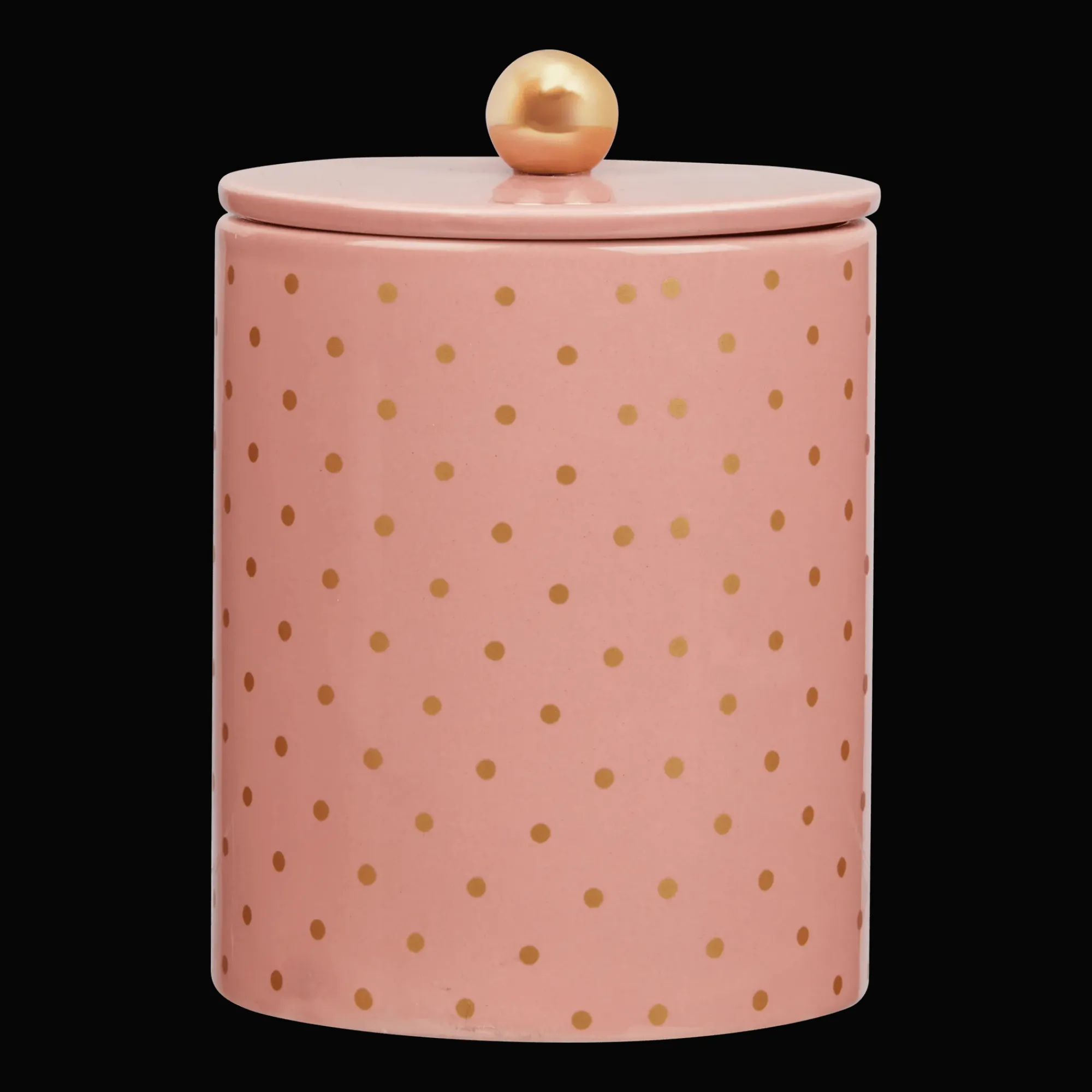 New Bouclair Pink Ceramic Jar