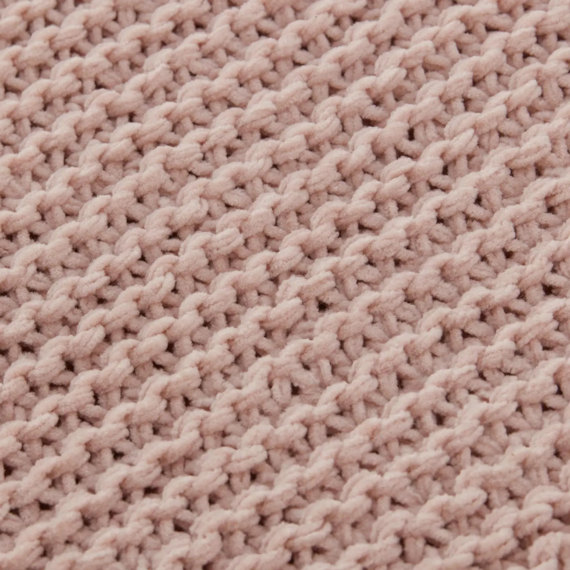 Clearance Bouclair Pink Erna Throw