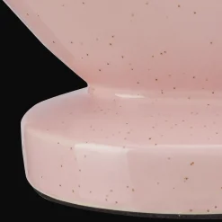 Clearance Bouclair Pink Heart Shaped Table Lamp