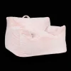 Discount Bouclair Pink Kids Furry Lounge Chair
