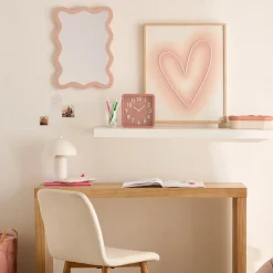 Bouclair Pink Wavy Mirror