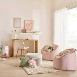 Bouclair Pink Wavy Mirror