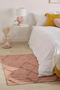 Bouclair Pink Wiley Cotton Rug