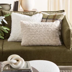 Best Bouclair Ramsay Decorative Plaid Pillow