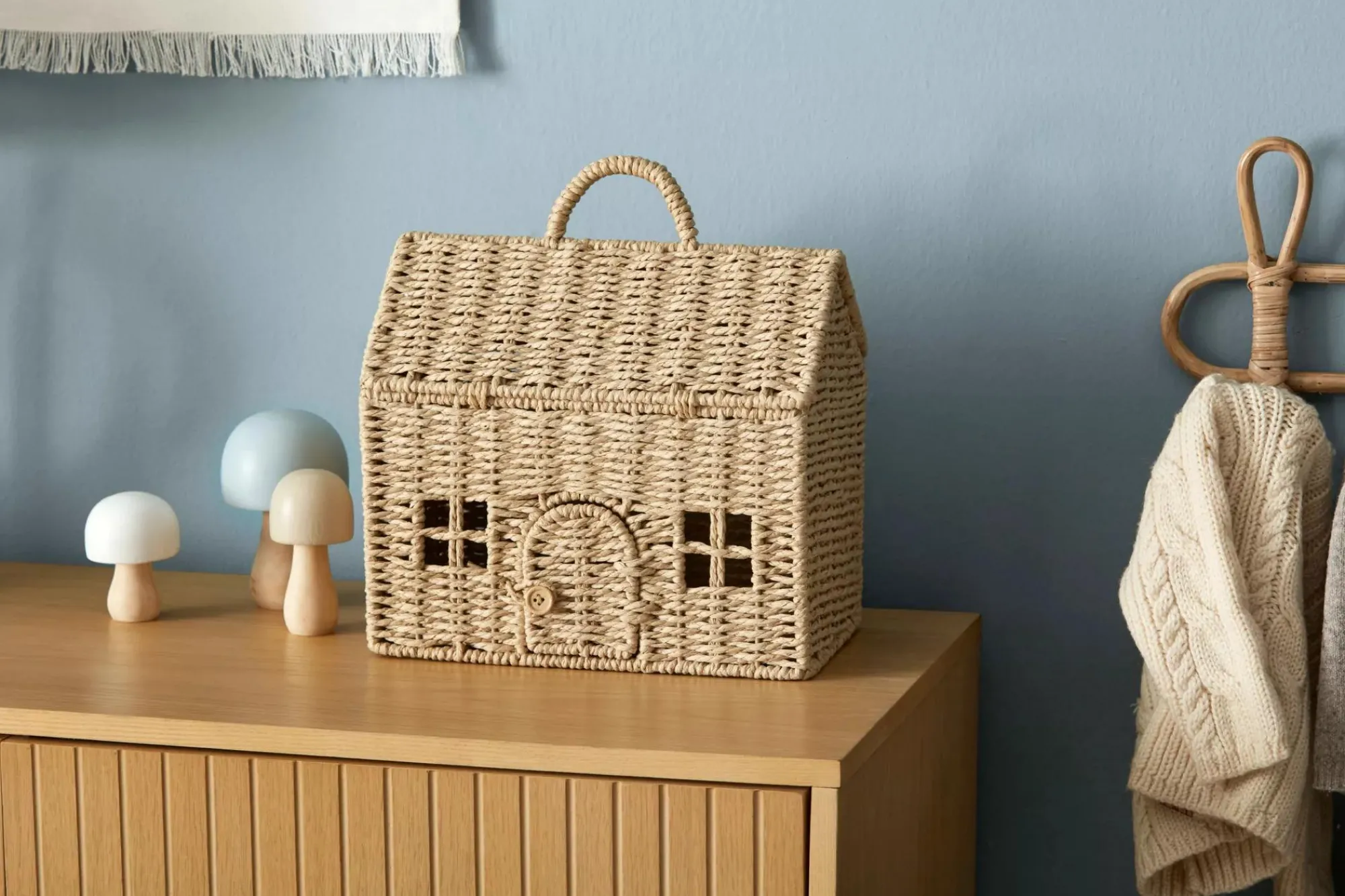 Hot Bouclair Rattan House Storage Basket