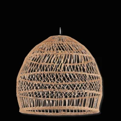 Online Bouclair Rattan Natural Ceiling Lamp