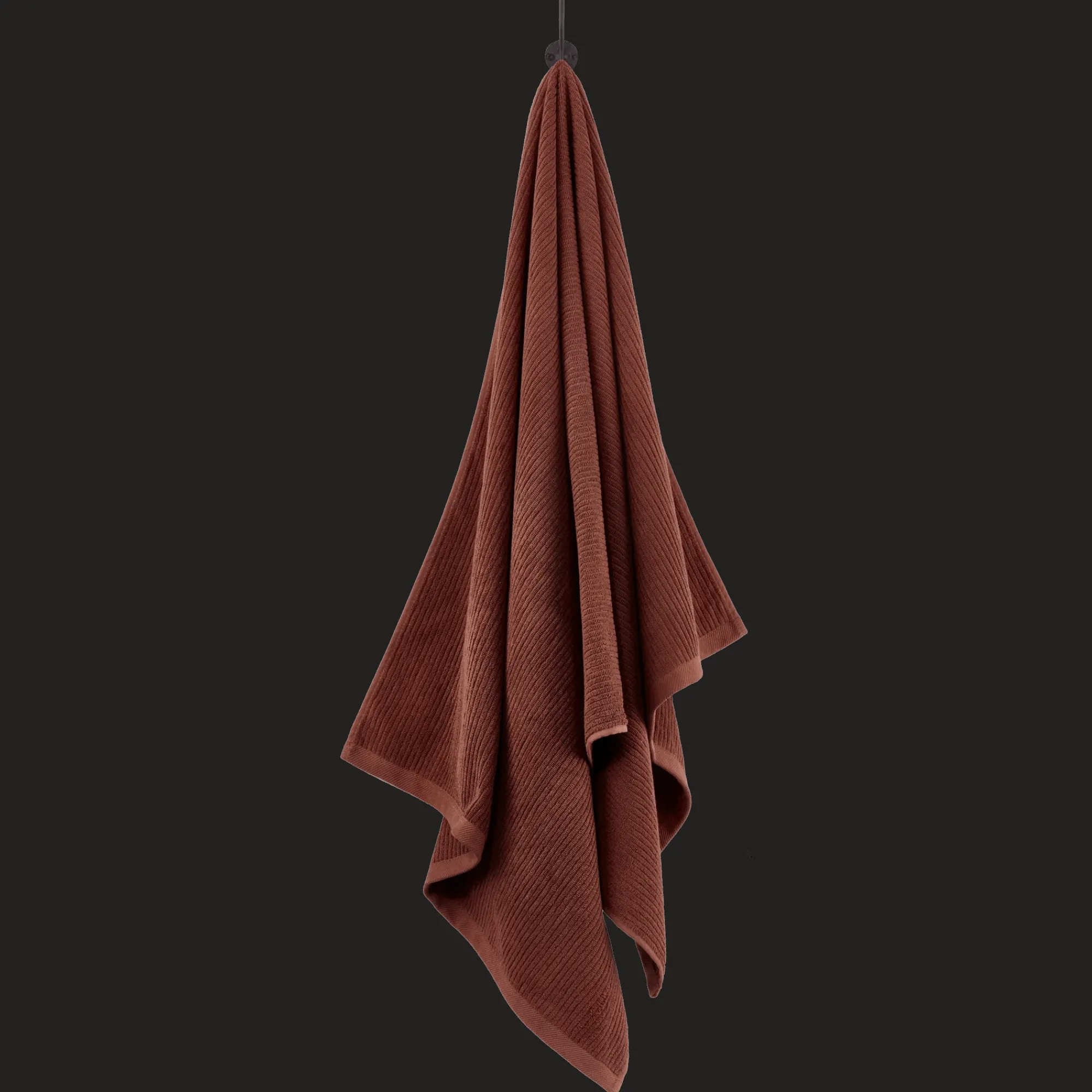 Clearance Bouclair Ribbed Bath Towel