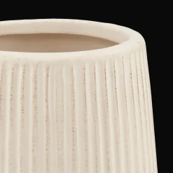 Online Bouclair Ribbed Ceramic Floor Vase