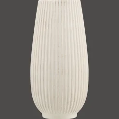 Sale Bouclair Ribbed Ceramic Table Vase