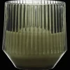 Discount Bouclair Ribbed Glass LED Candle