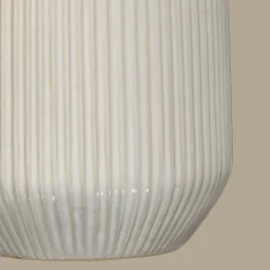 Online Bouclair Ribbed 2-Tone Vase