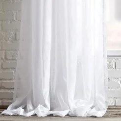 Outlet Bouclair Rod Pocket Sheer Curtain