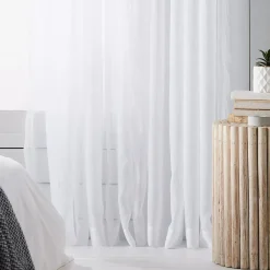 Outlet Bouclair Rod Pocket Sheer Curtain