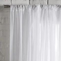 Outlet Bouclair Rod Pocket Sheer Curtain