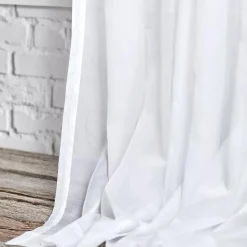 Outlet Bouclair Rod Pocket Sheer Curtain