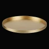 Best Bouclair Round Gold Serving Tray