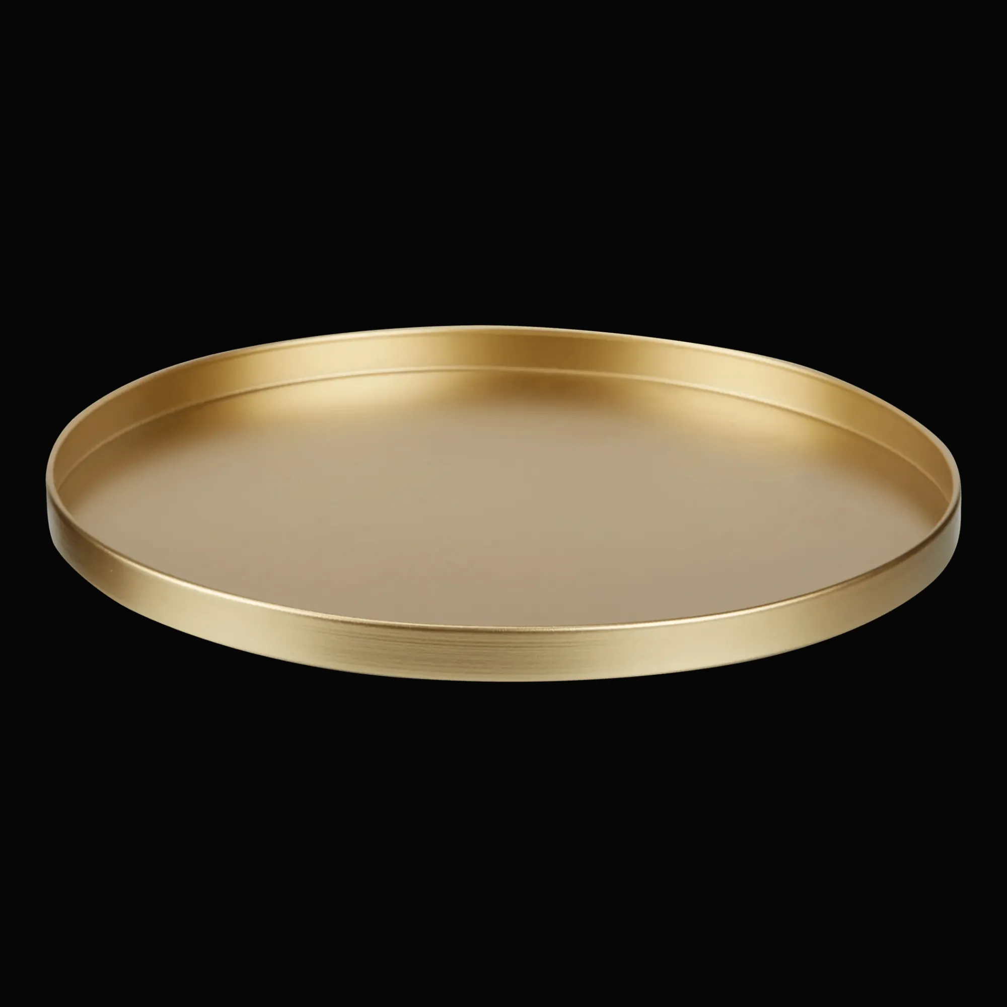 Best Bouclair Round Gold Serving Tray