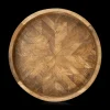 Online Bouclair Round Mango Wood Tray