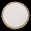 Bouclair Round Straw Placemat