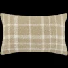 Bouclair Ruskin Plaid Decorative Lumbar Pillow
