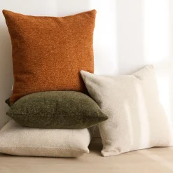 Bouclair Rust Ansley Decorative Pillow